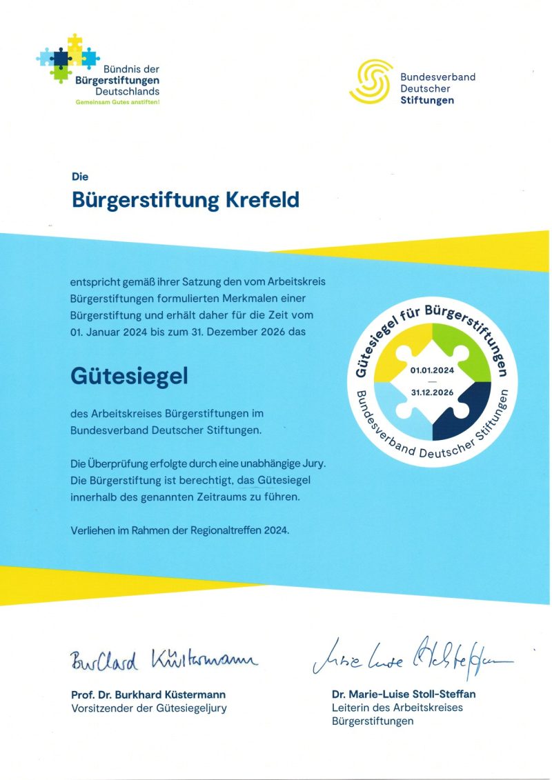 Guetesiegelurkunde 2024-26